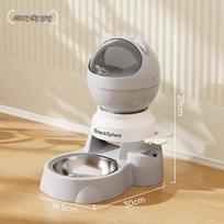 Cat & Dog Automatic Puzzle Feeder with Large Capacity Bowls Independent Packaging