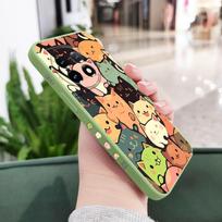 Colorful Cats Phone Case For Oneplus 12 12R 11 11R 10 10R 10T 9R 9RT 9 8T 8 7 7T Pro 5G Liquid Silicone Cover OnePlus 11R šviesiai žalios spalvos