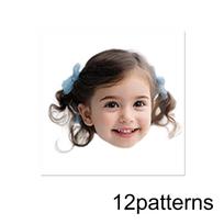12-96 vnt. individualūs laikini tatuiruočių lipdukai su nuotrauka, personalizuoti tatuiruočių lipdukai su augintinio nuotrauka, 12patterns