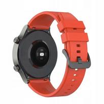 „BestAccessories" silikoninė laikrodžio apyrankė 22mm, raudona