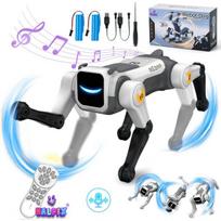 Interaktyvus robotas-šuo Halpix Stunt Puppy, valdomas balsu ir pultu (2 akumuliatoriai)