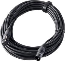 Pronomic Xfxm-10 Xlr Mikrofono Kabelis 10m Juodas