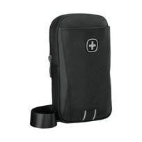 WENGER XE Compact krepšys per petį su RFID apsauga, Juoda