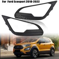 Priekinio rūko žibinto dangtelis, skirtas Ford Ecosport 2018 2022 ABS dekoravimo lipdukas Apdailos priekinių žibintų rėmo automobilio priedai R