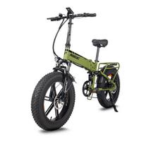 Hedatx PX6 Adult Electric Bicycle 1500W Motor E-Mountain ebike 48V12AH Battery 20 Inch Fat Tires Electric Off-road Bike žalia