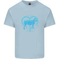 Aries Star Sign Unisexs Light Cotton TShirt S