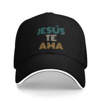 Unisex Women Jesus Esperanza Devida Spanish  Hats Cool Baseball Cap  Sun Hat Daily Headewear Gift One Size