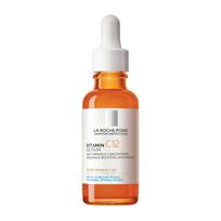 La Roche-Posay Pure Vitamin C10 serumas, Atnaujinantis nuo raukšlių ir suteikiantis spindesio, Tinka jautriai odai, 30 ml