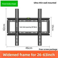 26-65 Inch Wall Mount Bracket Adjustable TV Stand Frame New TV Hanger  Universal