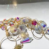 Healing Crystals Wind Chimes Stones  Prism Hogar Hanging Crafts Pendant Sun Catcher for Energy One Size