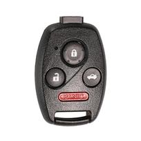 Yocasty 2 2+1 3 3+1 Buttons Remote Car Key Shell Case With Rubber Pad For Honda Accord Civic Crv Pilot 2003-2013 3 1With  Pad