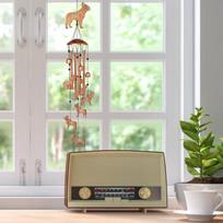 Dog Wind Chimes For Outside Outdoor Pet Wind Chime Weatherproof Iron Art Dog Wind Bells Dogs Ornaments Garden Yard Patio United States