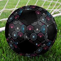 1PC Abstract Geometric Soccer Ball Size 5 Football Machine Sewn Indoor/Outdoor Universal Football Gift W59 Size 5