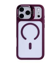 Rixus Classic 03 Case With MagSafe For Apple iPhone 17 Pro Max Dark Pink