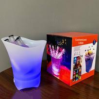 Nešiojamas LED Bluetooth ledo kibiro garsiakalbis kempingui