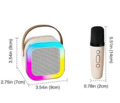 USB Bluetooth kolonėlė su mikrofonu, balta