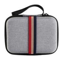 Storage Bag for Miyoo Mini+ RG35XX Plus RGB20S Shockproof Case Game Console Pouch with Mesh Pocket Anti Scratch Handbag