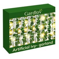 Dirbtinė gebenė su LED apšvietimu Gebenės girlianda, 25 m, 12 vnt x 2,1 m
