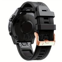 Išmanusis laikrodis 20 mm QuickFit Garmin laikrodžio dirželis, Juoda