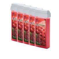 Depiliacinis vaškas Italwax Strawberry, 100ml x5