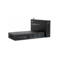 Lindy 100m Cat.6A 2 Host USB 3.2 Gen 1 HDBaseT prailgintuvas | L43421 | 4002888434218