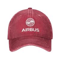 Casual Hats Hip Hop Hat Airbus Cotton Baseball Cap Custom Adjustable Trucker Hat for Unisex  Women Adjustable