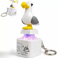 Mielas žuvėdra Custom Keycap 3D Čaižantis Animacinis Unikalus „Pasidaryk pats“ Aksesuaras Mechaninei Klaviatūrai Button battery