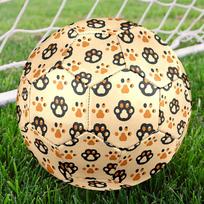 1PC Paw Prints Soccer Ball Size 5 Football Machine Sewn Indoor/Outdoor Universal Football W109 Size 5