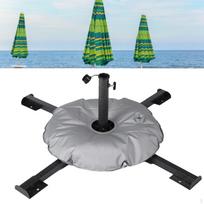 Lauko skėčio laikiklis apsaugai nuo saulės ir pavėsiui Black With Water Bag