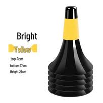 Basketball Dribbling Trainer Set: Obstacle Cones and Markers for Kids and Teens black