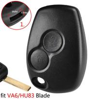 Automobilio rakto korpusas Dacia Duster Logan, Renault Trafic Clio Kangoo Modus Twingo Sandero Movano KTY VA6/HU83