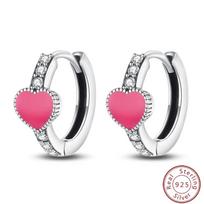 Women's Sweet 925 Sterling Silver Ladybug Butterfly Dragonfly Iris Flower Design Earrings Fit Wedding Parties Exquisite Jewelry