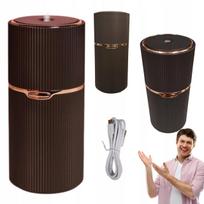 Automobilinis difuzorius Aroma Cup, rudas, USB, kompaktiškas eteriniams aliejams