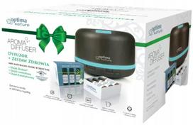 Difuzorius + eteriniai aliejai 3 x 10 ml aromaterapijos rinkinys Optima Natura