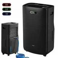 Oro sausintuvas BOSTE drėgmės surinkėjas 20L 6,5L higrostatas LED HEPA 13