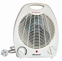 Galingas elektrinis šildytuvas ventiliatorius 2000W su termostatu MIRPOL HH-101