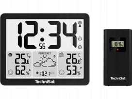Belaidė orų stotelė su jutikliu ir termometru TechniSat IMETEO 310, juoda