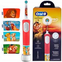 Elektrinis dantu šepetukas vaikams Oral-B Vitality Pro 103 The Lion King