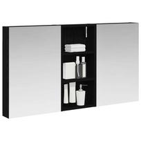 Bathroom Cabinet Set 3 pcs 110 x 10.5 x 60.5 cm Particleboard