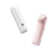 Foldable 360° Rotatable Mini Mobile Phone Selfie Stick Stainless Steel Portable Selfie Sticks Phone Holder I6 balta