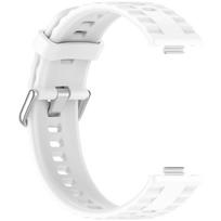 Popular Smart Watch Strap Suitable for Huawei Watch Fit4 Pro Silicone Strap New Sports Style HUAWEI Fit4 Watch Strap 24mm balta
