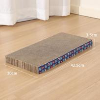 Cat Play Toy With Corrugated Surface And Catnip For Active Cats