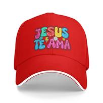 Unisex Women Jesus Esperanza Devida Spanish  Hats Fashion Baseball Cap  Trucker Hat Golf Headewear Gift Adjustable