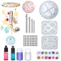 Wind Chime Silicone Mold Kit - Resin Pendant Craft DIY Material Set, Home Decoration Ornament One Size