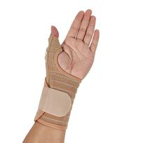 Pain Relief Splint Thumb Brace Wrist Thumb Support Brace Arthritis Sprain Hand Band Wrist Guard #1 Beige left