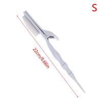 Multi-Functional Perm Positioning Combs Curly Hair Hair Root Texture Perm Barber Hair Dye Accessories Hair Coloring Tools S white