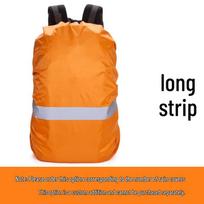 Waterproof Rain Cover for Backpacks - Fits 35-80 Liters, Ideal for Outdoor, School, and Mountaineering Bags 70L (XL) orange