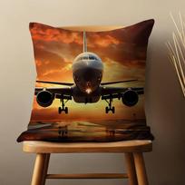 Aviacijos Lėktuvas Plakatas Meno Pagalvės Užvalkalas 45*45cm,55*55cm,30*30cm Namų Miegamojo Dekoras Ir Apsauga 30cmx30cm