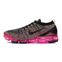 Nike Air VaporMax Flyknit 3 Black Pink Blast Women's AJ6910-006 36