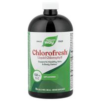 Nature's Way Chlorofresh Liquid Chlorophyll, Unflavored, 480ml (16 fl oz) 480ml - 1 ea